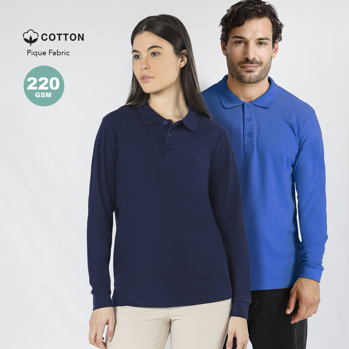 Polo de manga larga Charlot, fotografía de Makito