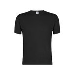 Camiseta Keya MC150 negra, referencia Makito 5857, sin personalizar
